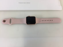 Load image into Gallery viewer, Apple Watch Series 3 38mm Gold Aluminium Case Pink GPS Cellular MQJQ2LL/A
