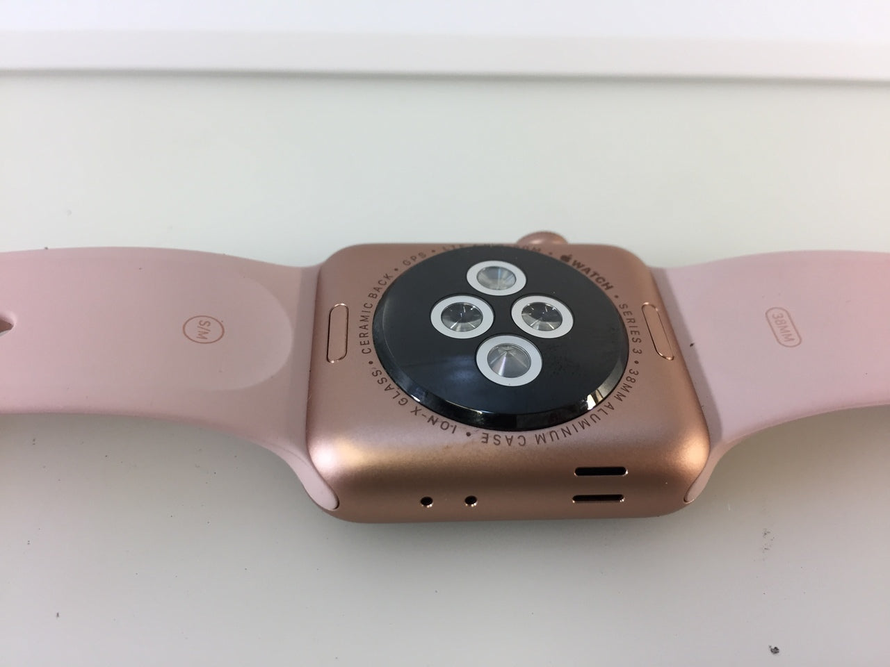 Apple Watch 3 38mm Aluminium Case Pink GPS Cellular MQJQ2L – NT Electronics LLC