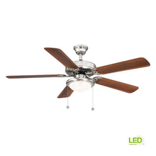 Load image into Gallery viewer, Trice YG269BP-BN 52-in. LED Brushed Nickel Ceiling Fan 1003023398
