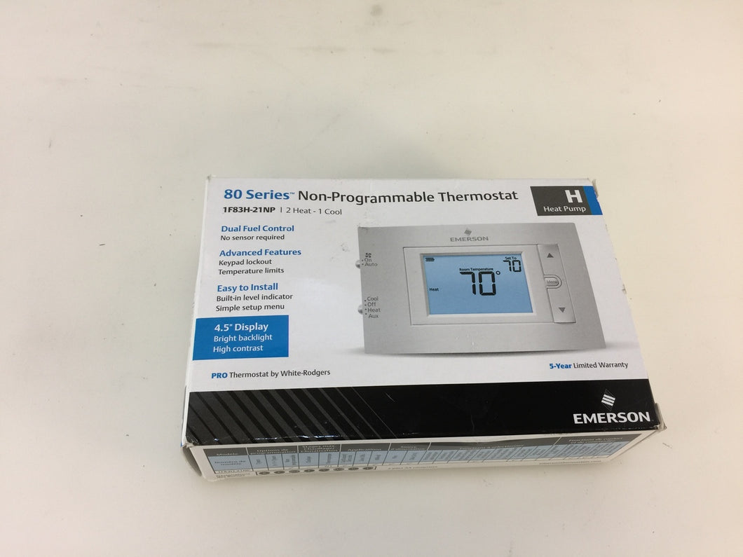 Emerson 1F83H-21NP Digital Non-Programmable Thermostat