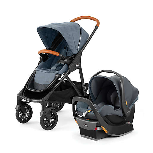 Chicco Corso LE Luxury Modular Travel System + KeyFit 35 Infant Car Seat Hampton