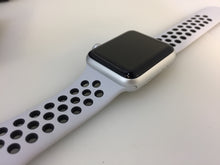 Load image into Gallery viewer, Apple Watch Nike+ 38mm MQKX2LL/A Silver Aluminium Case with Nike Sport Band
