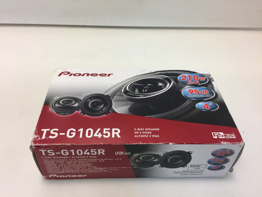 Pair of Pioneer TS-G1045R 2-Way 4