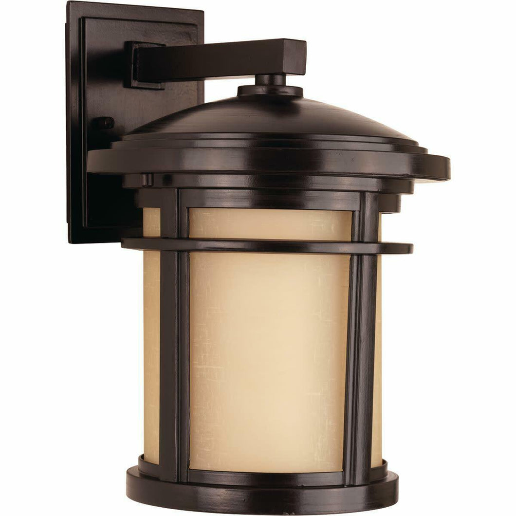 Progress Lighting Wish 1-Light Antique Bronze Wall Lantern Light P6085-20