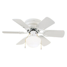 Load image into Gallery viewer, Design House Atrium 30.5 in. Indoor White Hugger Lighted Ceiling Fan 152991
