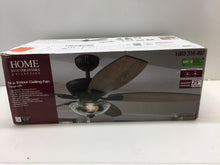 Load image into Gallery viewer, Home Decorators Connor 54&quot; LED Bronze Dual-Mount Ceiling Fan with Remote 51848

