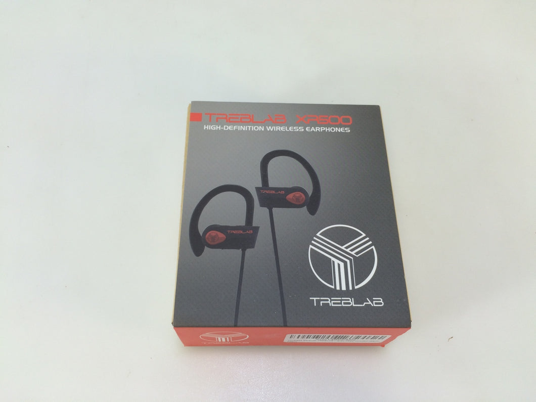 TREBLAB XR500 High Definition Wireless Bluetooth Headphones Black