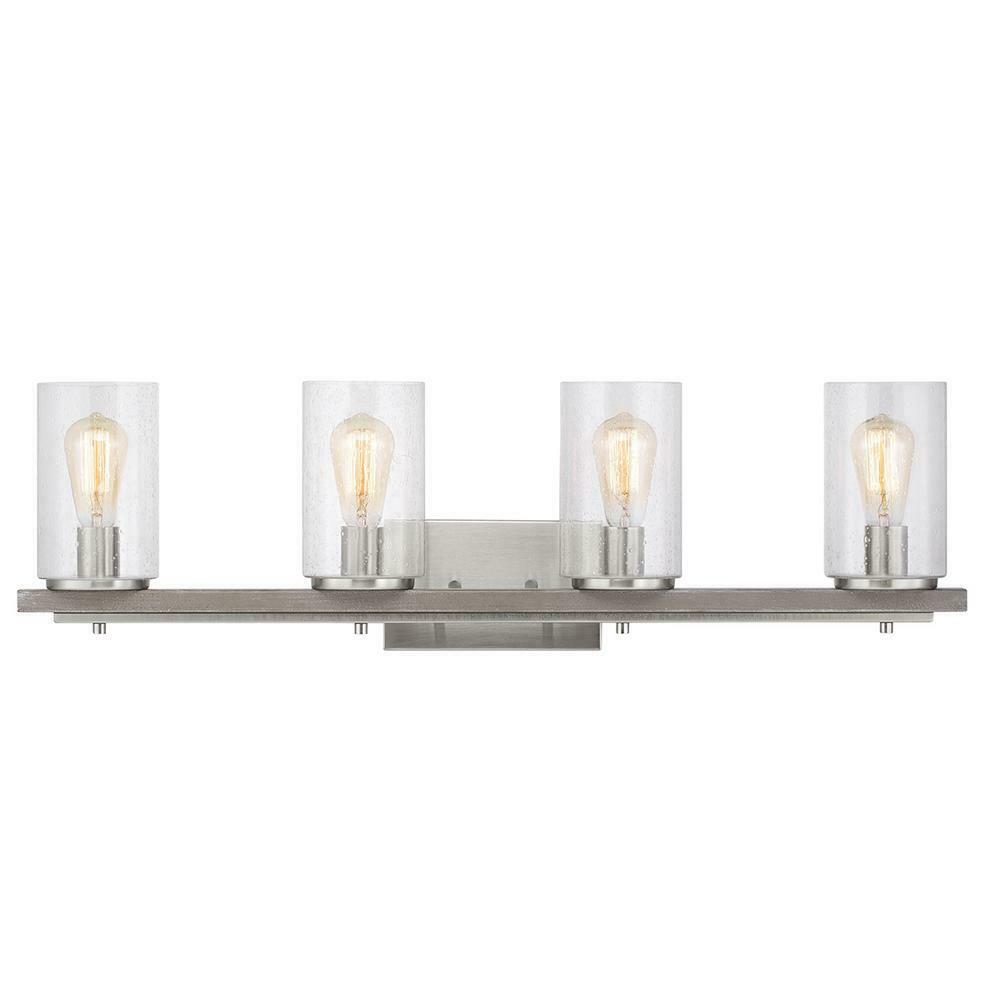 Home Decorators Boswell Quarter 4-Light Brushed Nickel Vanity Light 7980HDCBNDI