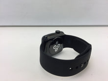 Load image into Gallery viewer, Apple Watch Series 2 42mm Stainless Steel Case Black Sport Band MP4A2LL/A
