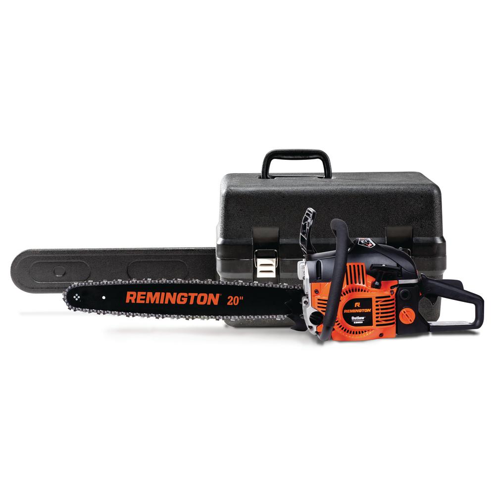 Remington Outlaw 20-in. Bar & Chain 46cc 2-Cycle .325 Pitch Gas Chainsaw RM4620
