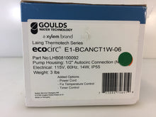 Load image into Gallery viewer, Laing LHB08100092 AutoCirc Recirculation Pump with Timer
