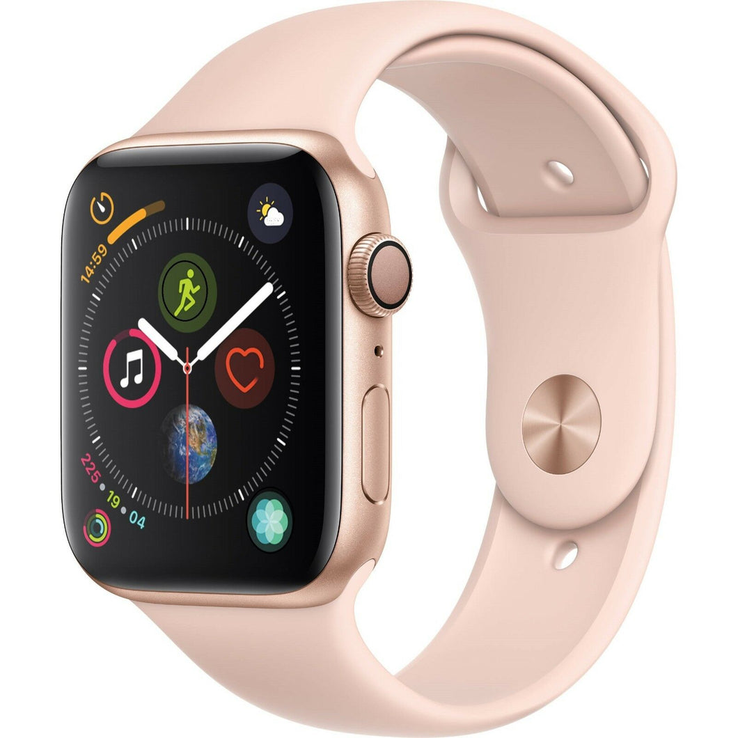 Apple Watch Series 4 40mm Gold Aluminum Case GPS Pink Sand Sport Band MU682LL/A