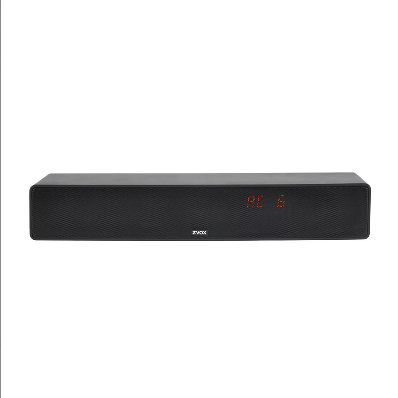 ZVOX AccuVoice AV157 Dialogue Boosting TV Speaker Sound Bar - Black