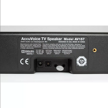 Load image into Gallery viewer, ZVOX AccuVoice AV157 Dialogue Boosting TV Speaker Sound Bar - Black
