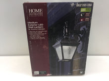 Load image into Gallery viewer, Home Decorators 1-Light Black Motion Activated LED Wall Lantern Sconce 2422-PIR
