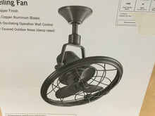Load image into Gallery viewer, HDC AL14-WC Bentley II 18&quot; Weathered Copper Oscillating Ceiling Fan 734724
