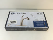 Load image into Gallery viewer, Glacier Bay FP4A0052BNV Keelia Sprayer Kitchen Faucet Brushed Nickel 497475
