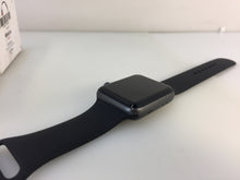 Load image into Gallery viewer, Apple Watch Series 3 MQK22LL/A 42mm Space Gray Aluminium Case Black Sport Band

