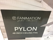 Load image into Gallery viewer, Fanimation LP8277LBN Pylon 48&quot; Studio LED Ceiling Fan Brushed Nickel 0803771
