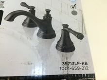 Load image into Gallery viewer, Delta 35713LF-RB Silverton 8&quot; Widespread 2-Handle Bath Faucet, Venetian Bronze
