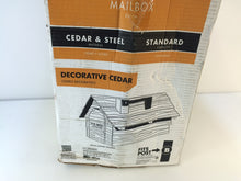 Load image into Gallery viewer, Gibraltar Mailboxes CC2R0000 Cedar Chalet Post-Mount Mailbox
