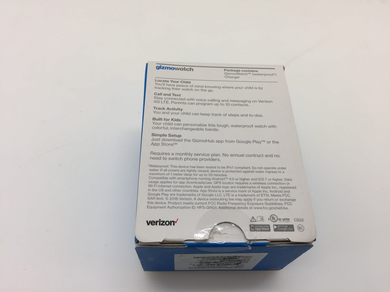 Vzw sales gizmo watch