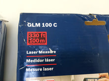Load image into Gallery viewer, Bosch GLM 100 C 330 ft. Lithium-Ion Bluetooth Enabled Laser Distance Measure
