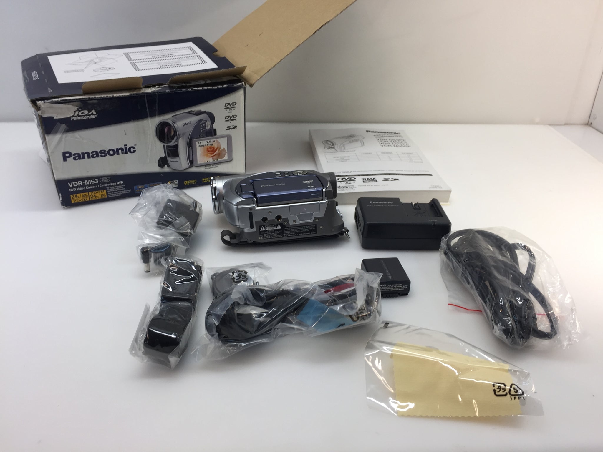 Panasonic VDR-M53 DVR DVD Camcorder | NT Electronics – NT