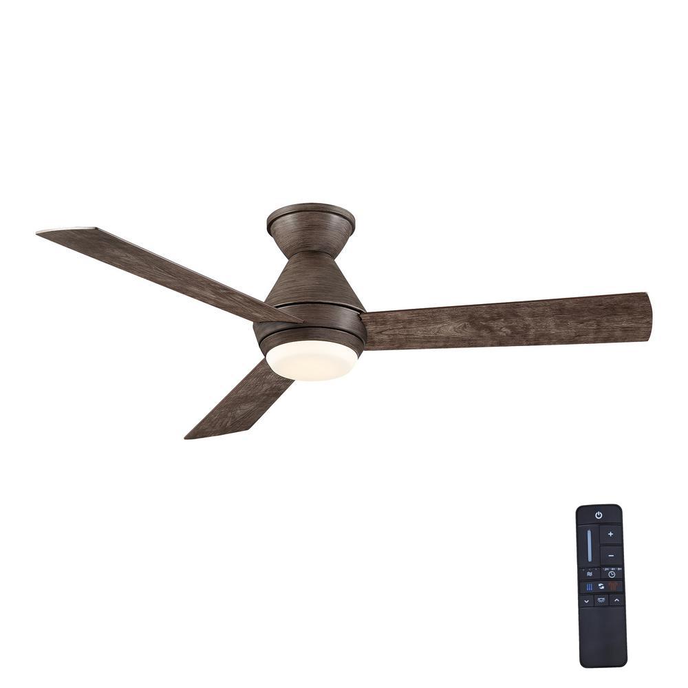 Home Decorators Emery 56 in. LED Seasoned Wood Ceiling Fan AM641H-SW