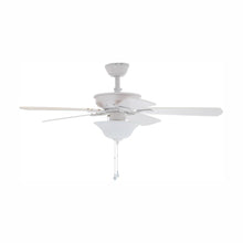 Load image into Gallery viewer, Hampton Bay 91160 Wellston 44 in. LED Matte White Ceiling Fan 1002626170
