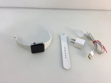 Load image into Gallery viewer, Apple Watch Series 2 MNPR2LL/A 42mm Stainless Steel Case White Sport Band
