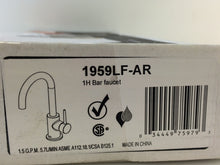 Load image into Gallery viewer, Delta 1959LF-AR Contemporary Single-Handle Bar Faucet in Arctic Stainless
