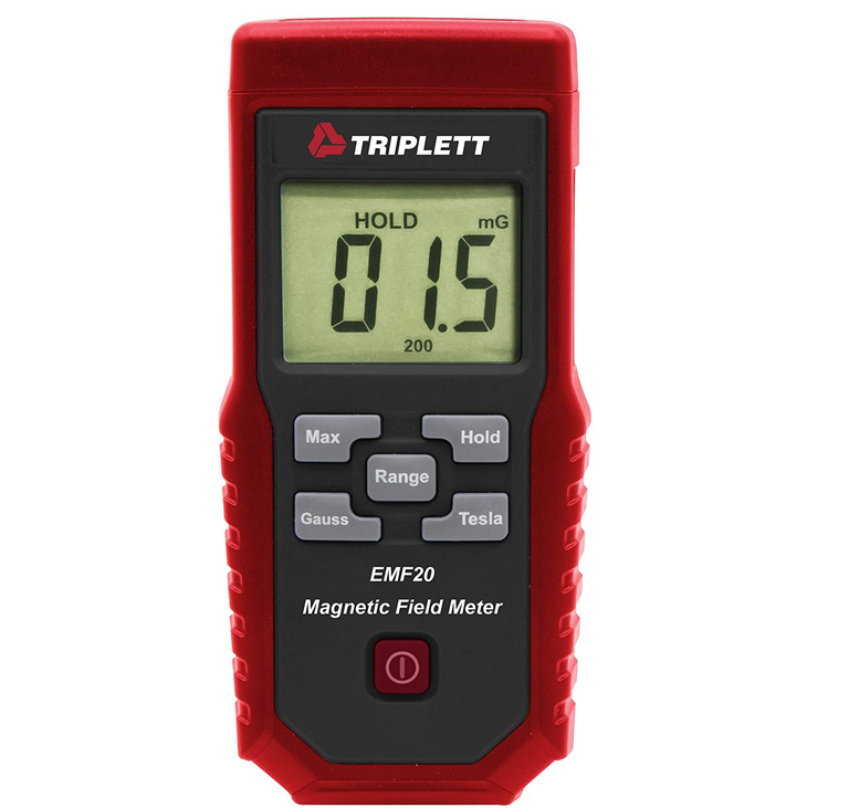 Triplett EMF20 Low Frequency Magnetic Field Meter, 30Hz - 300Hz