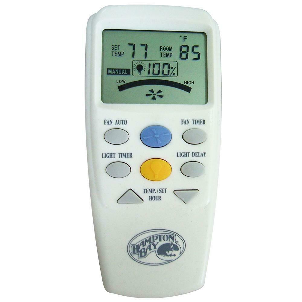 Hampton Bay 60001 LCD Display Thermostatic Remote Control 838956