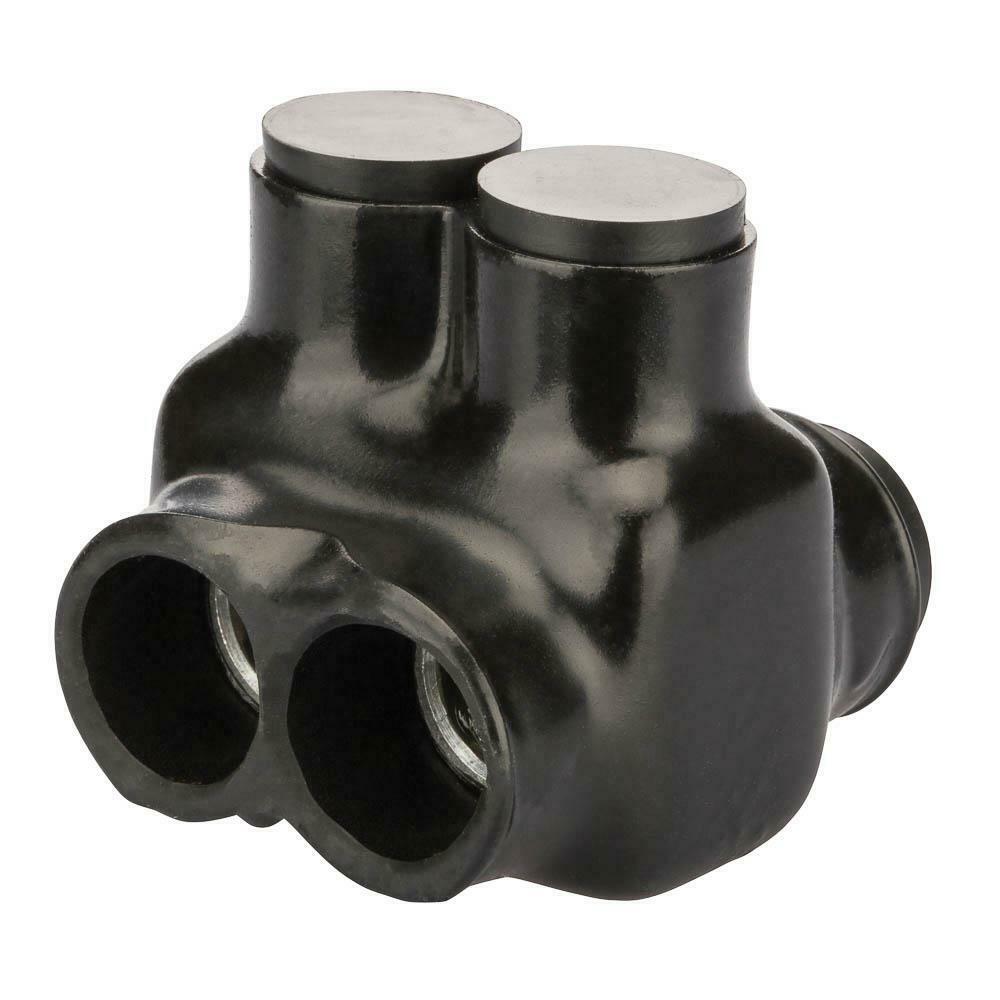 Polaris 250 MCM - 6 AWG Insulated Tap Connector Black IT-250B