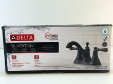 Load image into Gallery viewer, Delta 25713LF-RB Silverton 4&quot; Centerset 2-Handle Bath Faucet, Venetian Bronze
