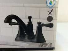 Load image into Gallery viewer, Delta 25713LF-RB Silverton 4&quot; Centerset 2-Handle Bath Faucet, Venetian Bronze

