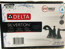 Load image into Gallery viewer, Delta 25713LF-RB Silverton 4&quot; Centerset 2-Handle Bath Faucet, Venetian Bronze
