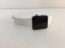 Load image into Gallery viewer, Apple Watch Series 2 MNPR2LL/A 42mm Stainless Steel Case White Sport Band
