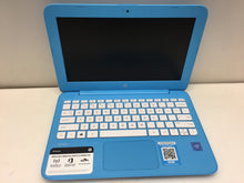 Load image into Gallery viewer, HP Stream 11-y010nr Laptop 11.6&quot; Intel Celeron N3060 1.6GHz 4GB 32GB Blue
