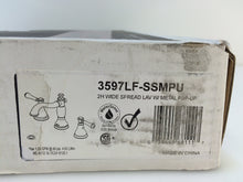 Load image into Gallery viewer, Delta 3597LF-SSMPU Cassidy 8&quot; Widespread 2-Handle Bathroom Faucet, Stainless
