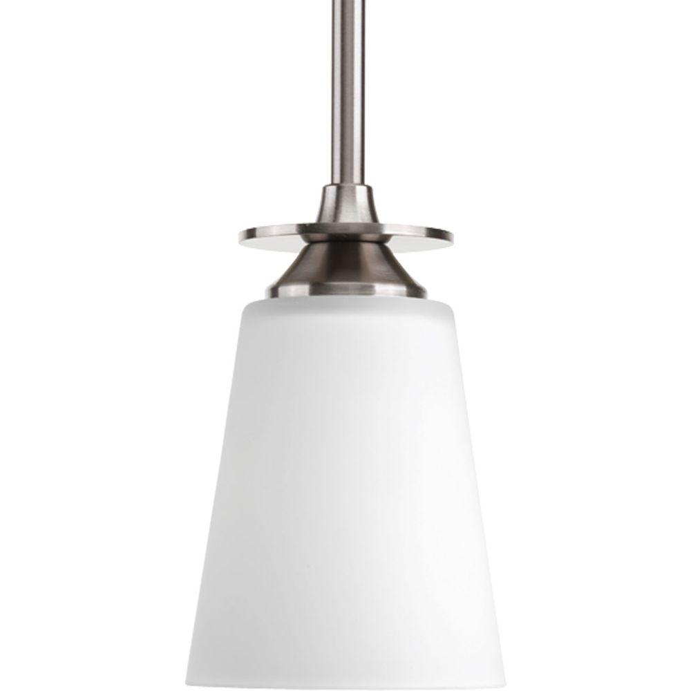 Progress Lighting Cantata 1-Light Brushed Nickel Mini Pendant P5139-09
