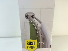 Load image into Gallery viewer, Zenna Home 35644BN NeverRust 50&quot;- 72&quot; Aluminum Double Curved Tension Shower
