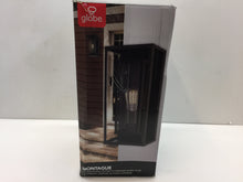 Load image into Gallery viewer, Globe Electric Montague 1-Light Bronze Outdoor Wall Lantern Sconce 44228
