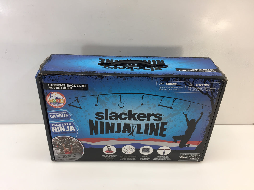 Slackers SLA.788 NinjaLine 36' Intro Kit with 7 Hanging Obstacles