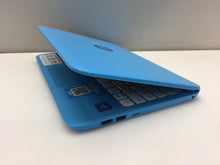 Load image into Gallery viewer, HP Stream 11-y010nr Laptop 11.6&quot; Intel Celeron N3060 1.6GHz 4GB 32GB Blue
