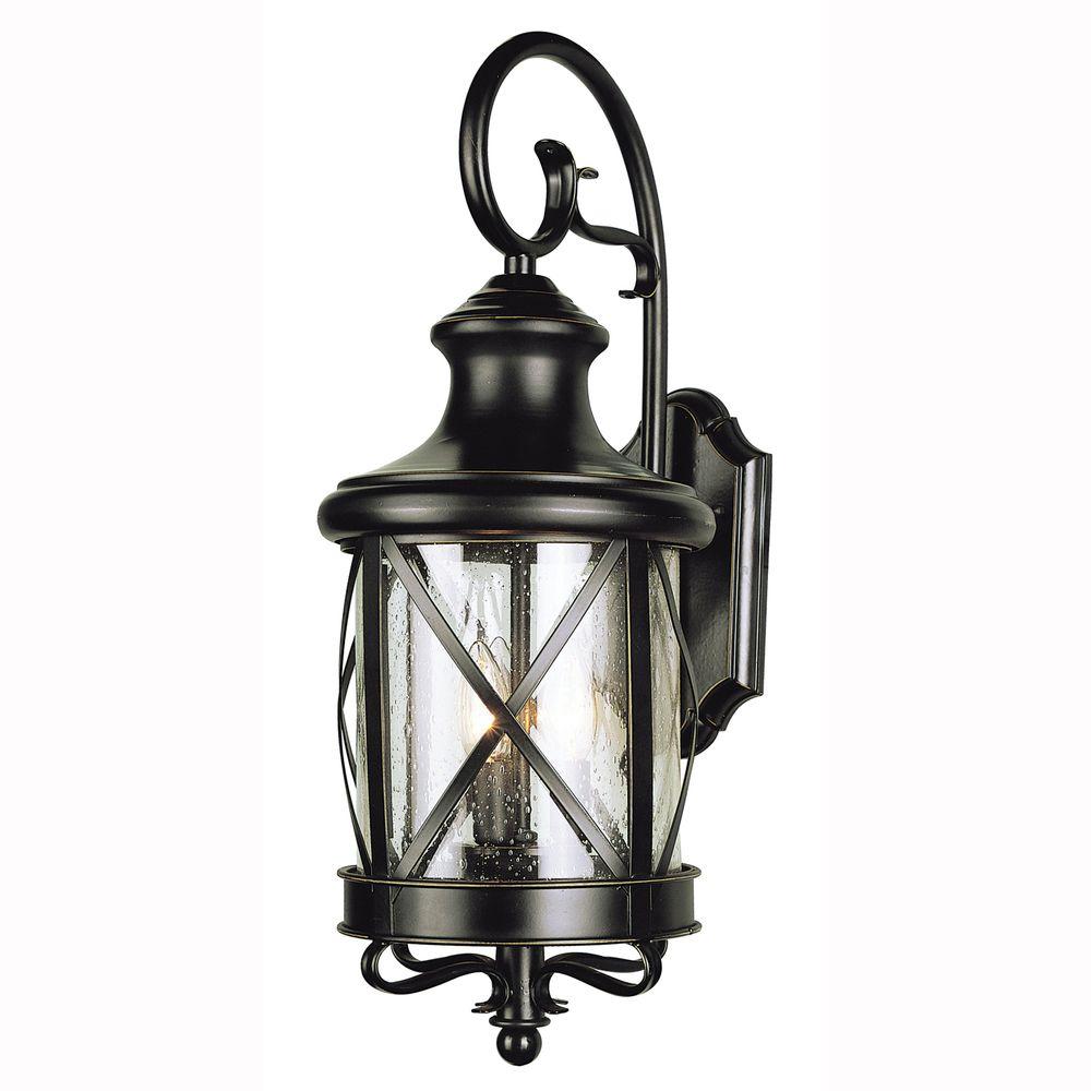 Bel Air Lighting 5120ROB Carriage House 2 Light Oiled Bronze Coach Lan NT Electronics LLC