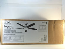 Load image into Gallery viewer, HDC YG513-BN Gramercy 52&quot; LED Indoor Brushed Nickel Ceiling Fan

