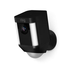 Load image into Gallery viewer, Ring Spotlight Cam Battery Outdoor Rectangle Security Wireless Camera Black

