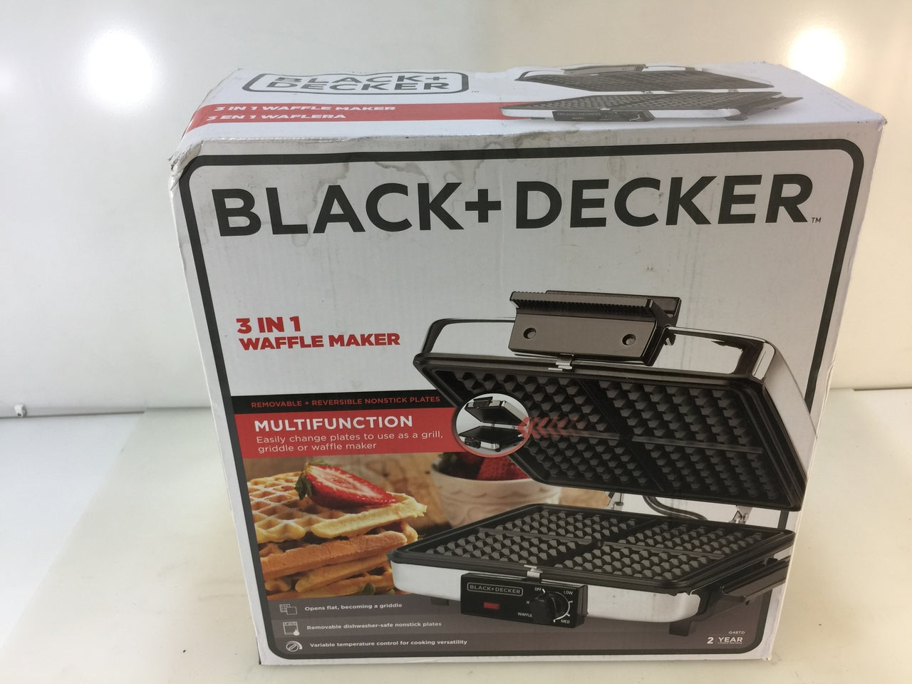 Buy a 3-in-1 Grill - Griddle - Waffle Machine Maker, G48TD